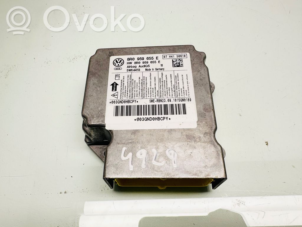 Audi Q5 SQ5 8R Airbag control unit/module 