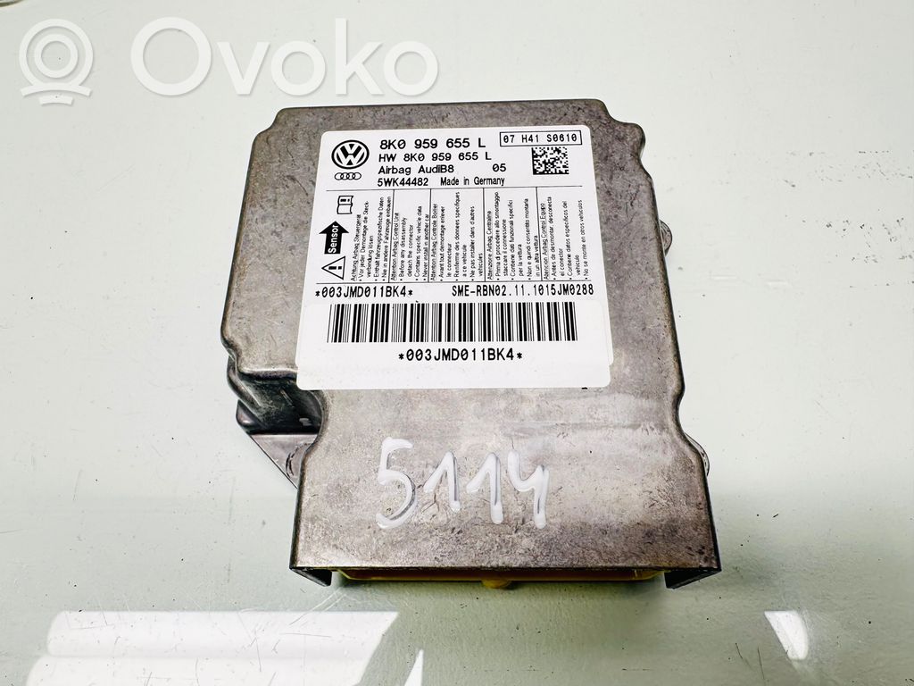 Audi A4 S4 B8 8K Sterownik / Moduł Airbag 