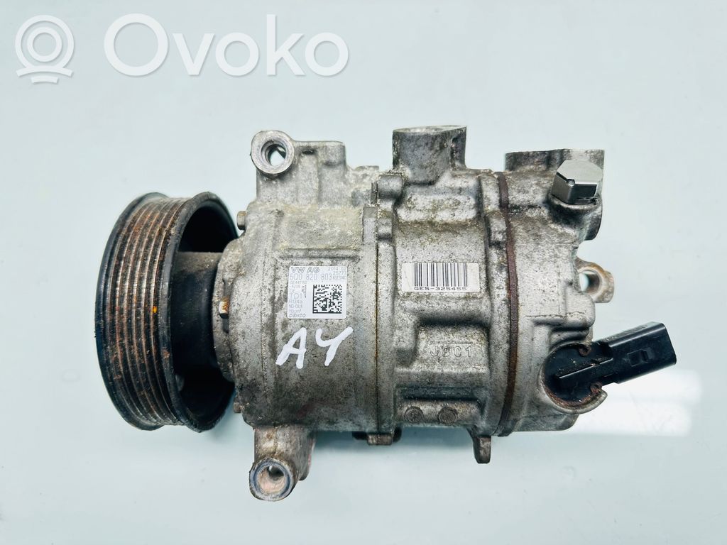 Volkswagen PASSAT B8 Air conditioning (A/C) compressor (pump) 