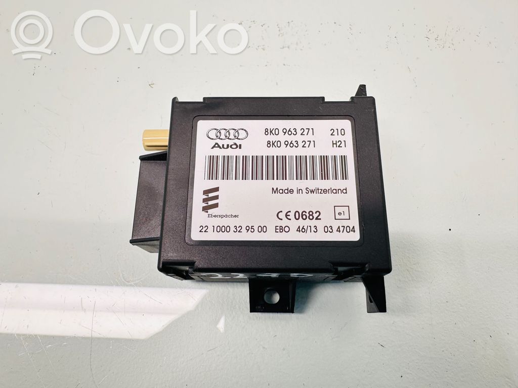 Audi Q5 SQ5 8R Auxiliary heating control unit/module 
