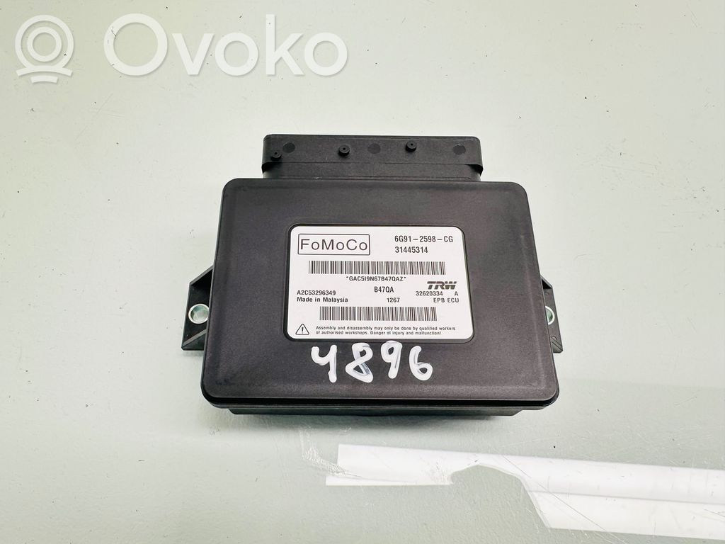 Volvo V60 Hand brake control module 