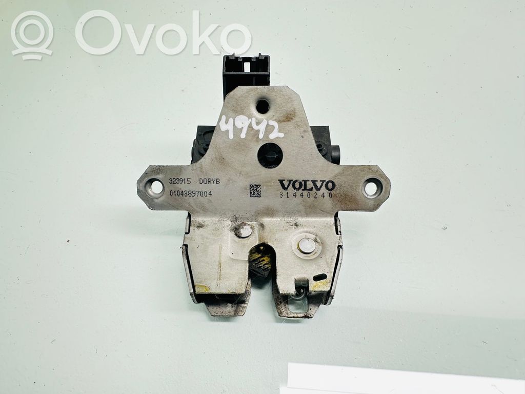 Volvo V60 Tailgate/trunk/boot lock/catch/latch 