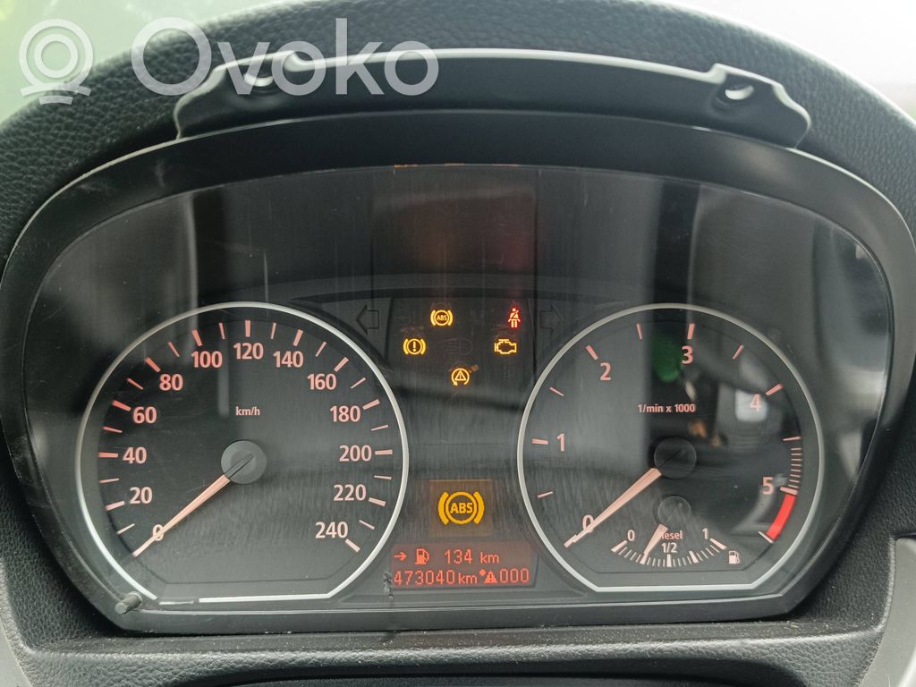BMW 1 E81 E87 Speedometer (instrument cluster) 