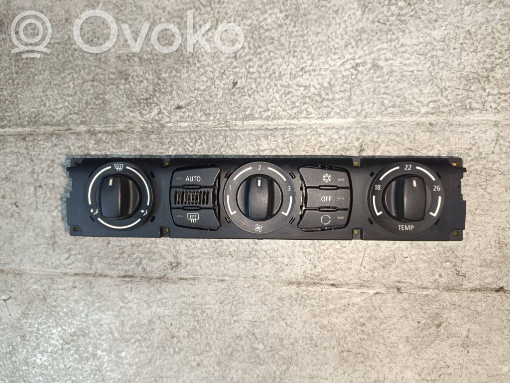 BMW 5 E60 E61 Climate control unit 