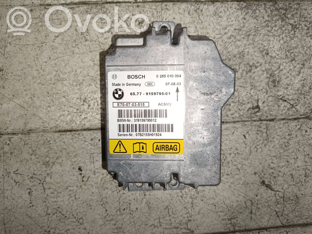 BMW X5 E70 Airbag control unit/module 