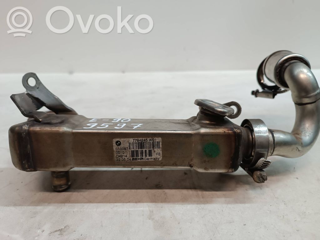 BMW 3 E90 E91 EGR valve cooler 