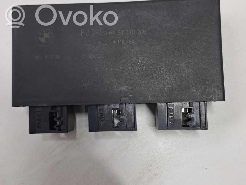 BMW 5 E60 E61 Pysäköintitutkan (PCD) ohjainlaite/moduuli 