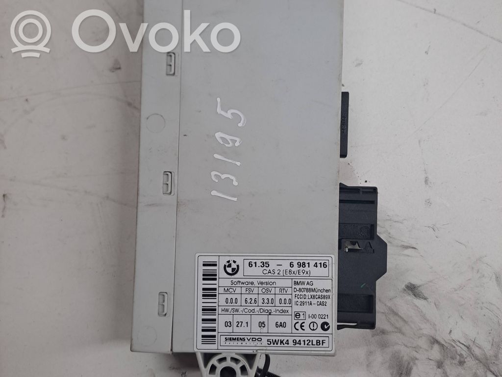 Unité de contrôle module CAS   61356981416