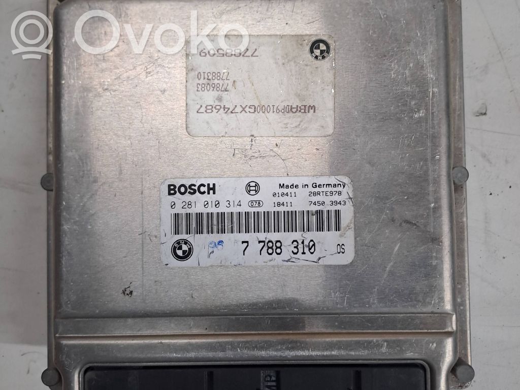 BMW 5 E39 Engine control unit/module 