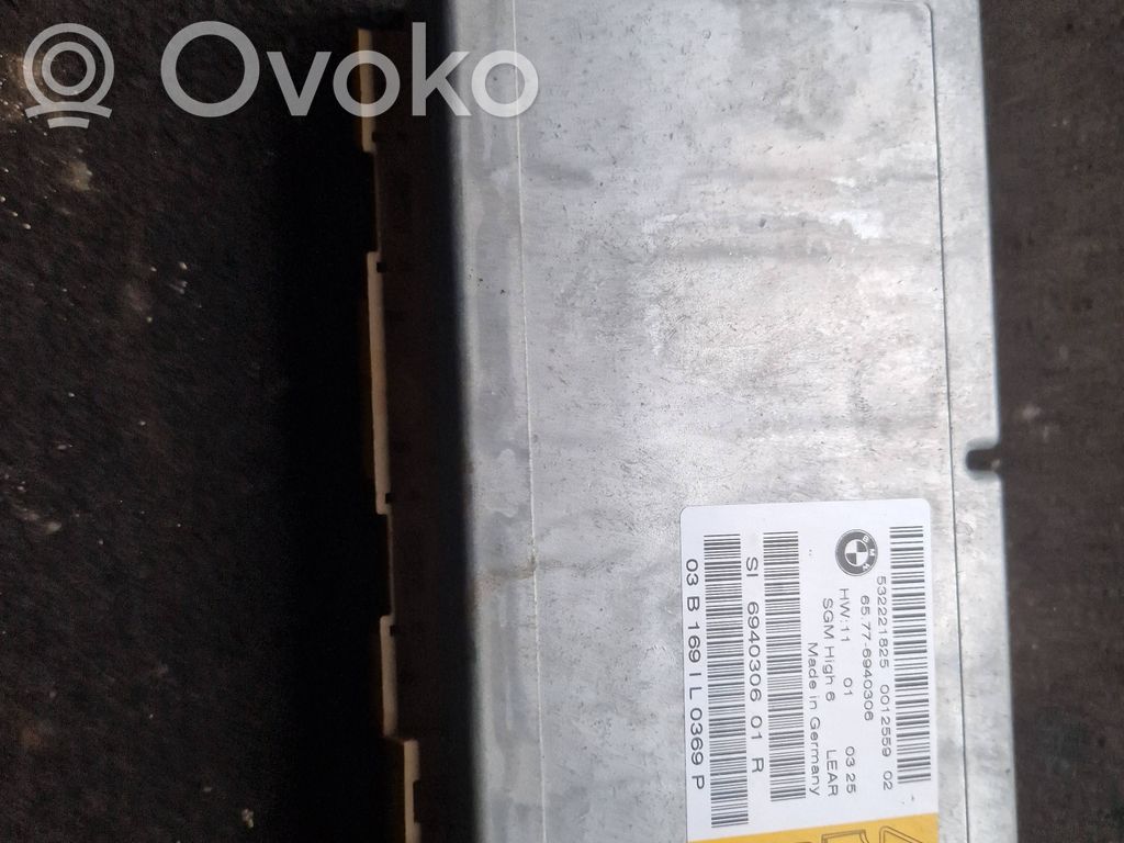 Airbag control unit/module   532221825,65776940306,6940306