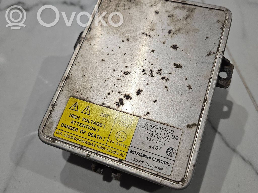 Headlight ballast module Xenon   6925647,W3T12771