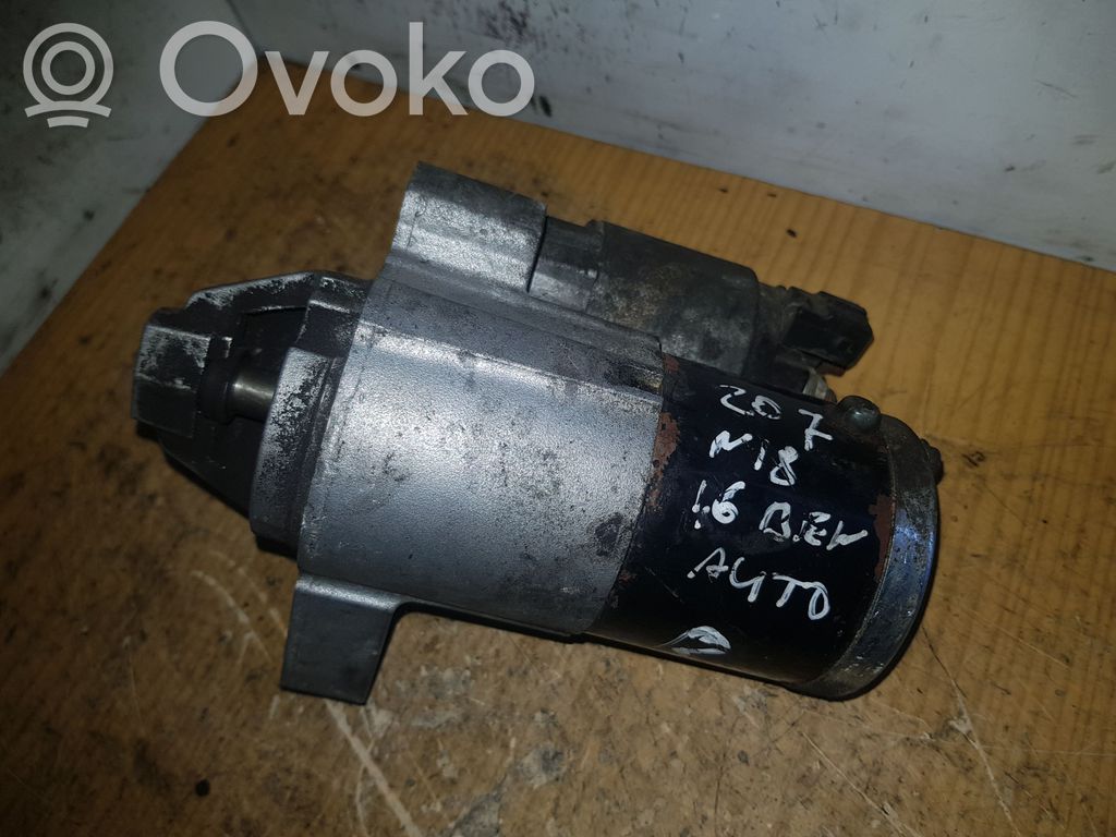 Peugeot 207 Starter motor 