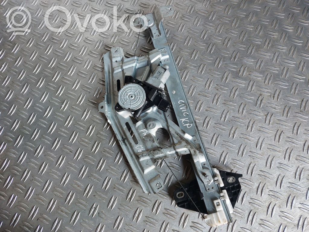 Honda Civic Front door window regulator with motor 