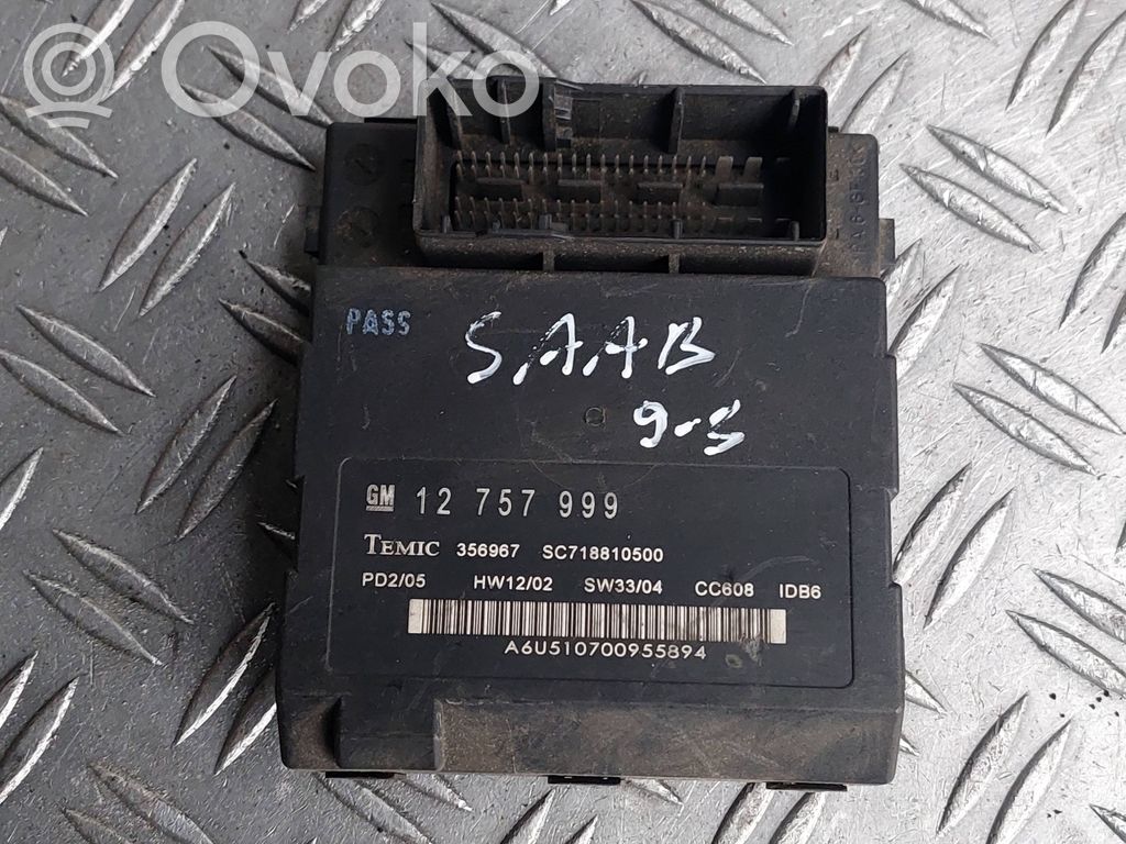 Saab 9-3 Ver2 Comfort/convenience module 