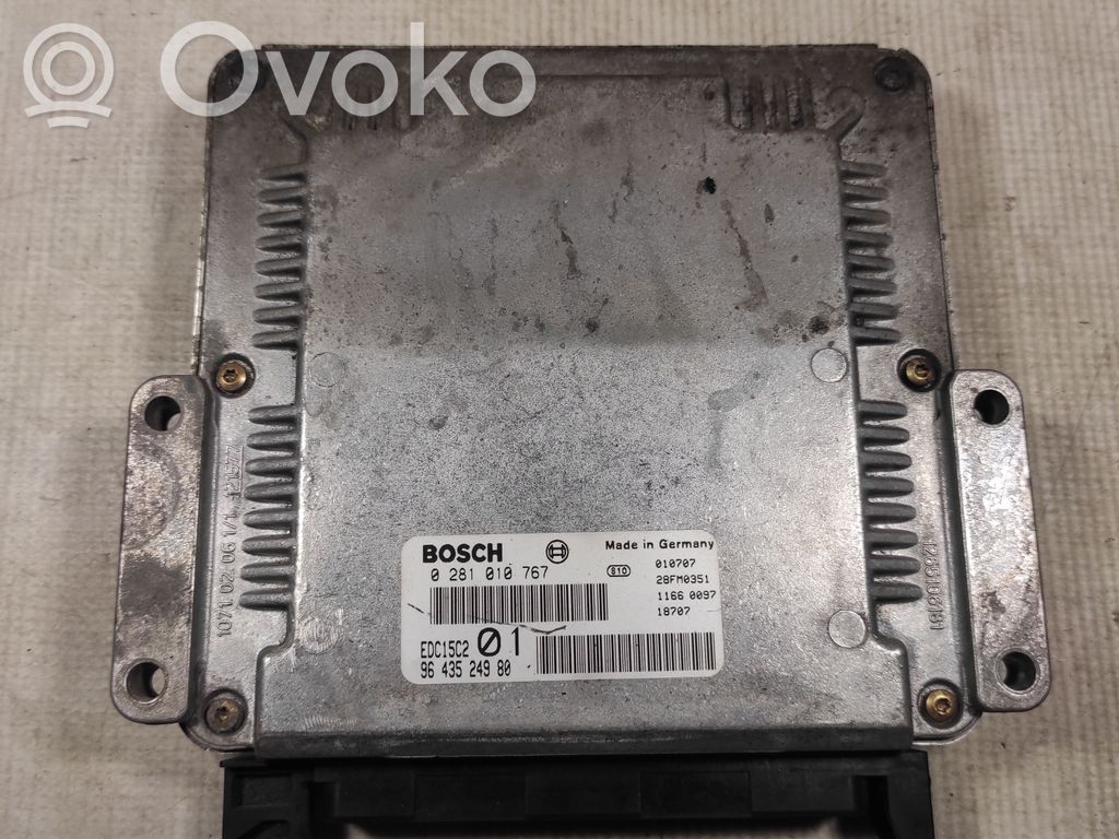 Peugeot 206 Engine control unit/module ECU 