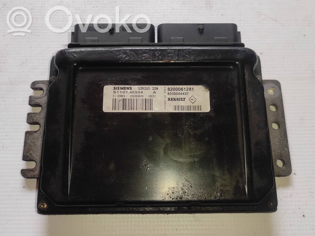 Renault Clio II Engine control unit/module 