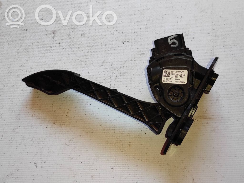 Akceleratoriaus pedalas   6C119F836CD,6C119966AA,1510455,6C119F836CB