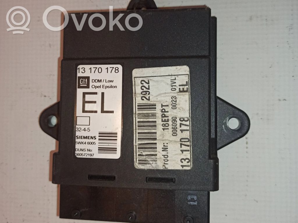 Opel Signum Door control unit/module 