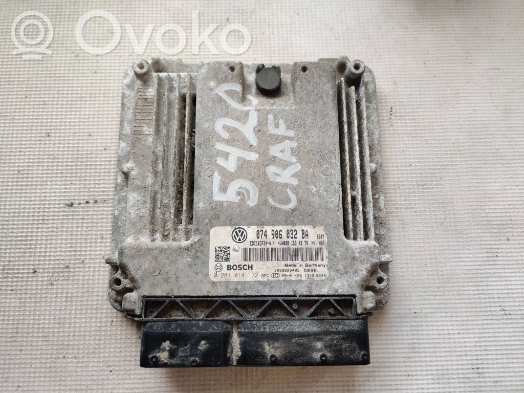 Volkswagen Crafter Engine control unit/module 