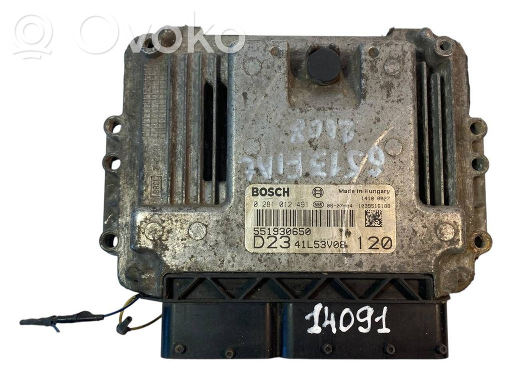 Fiat Ducato Engine control unit/module 