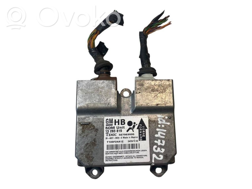 Opel Corsa D Airbag control unit/module 