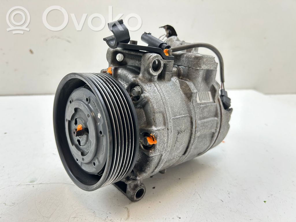 BMW 3 E92 E93 Ilmastointilaitteen kompressorin pumppu (A/C) 