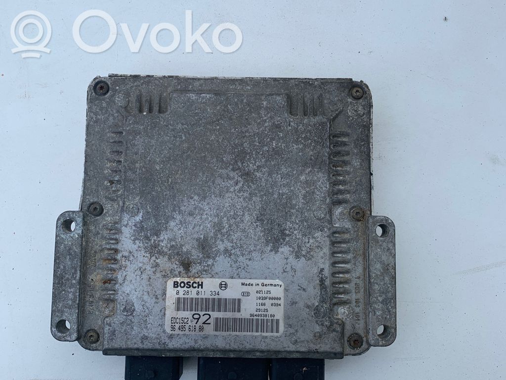 Citroen C8 Engine control unit/module 