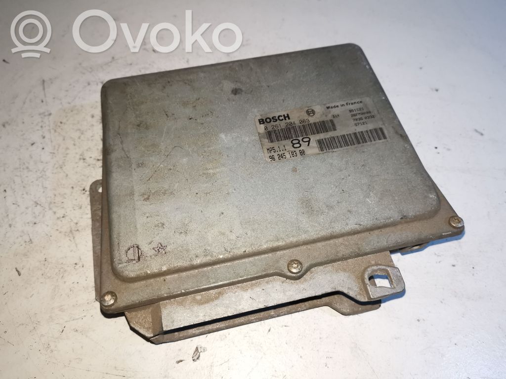 Engine control unit/module   9624518380,0261204063