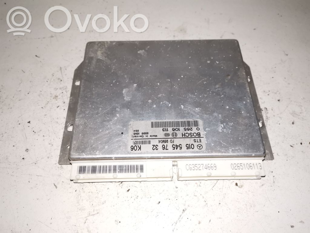 ABS control unit/module   0155457632,0265106113
