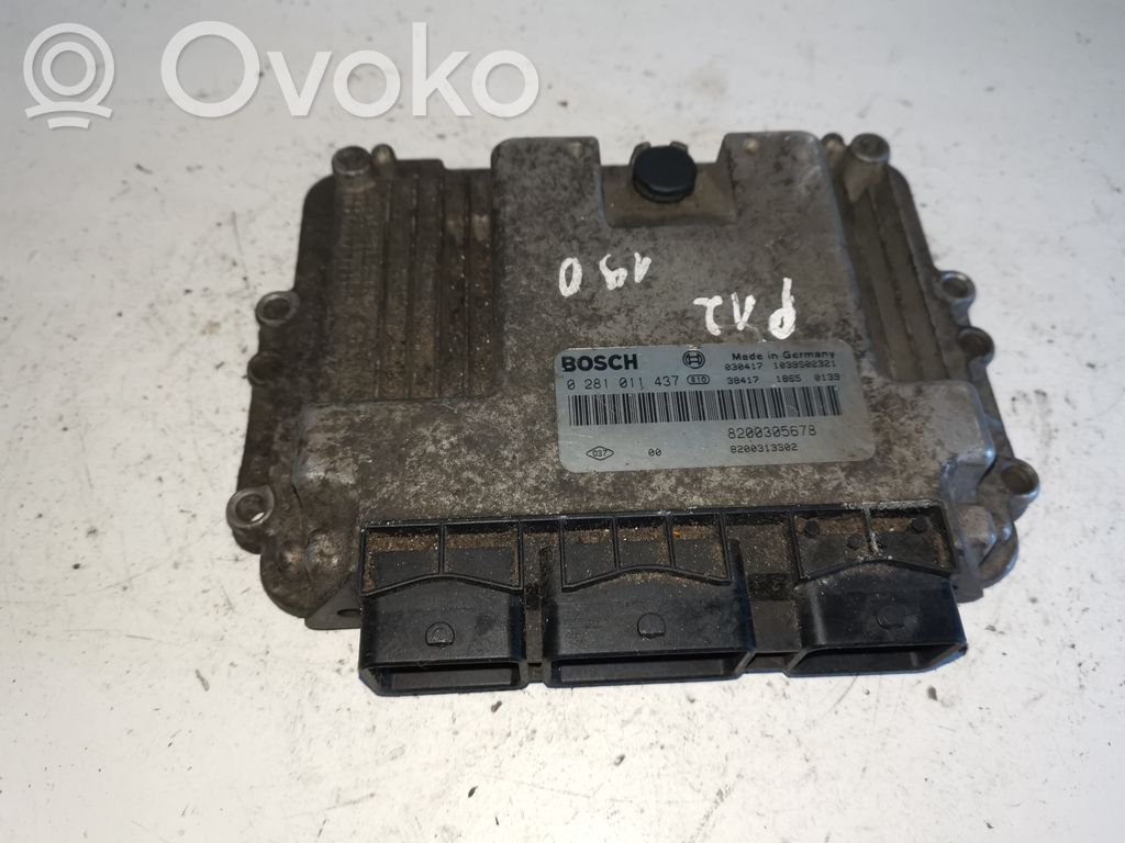 Renault Scenic II -  Grand scenic II Engine control unit/module 