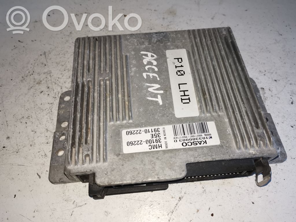 Hyundai Accent Engine control unit/module 