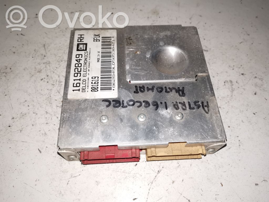 Engine control unit/module   16192849