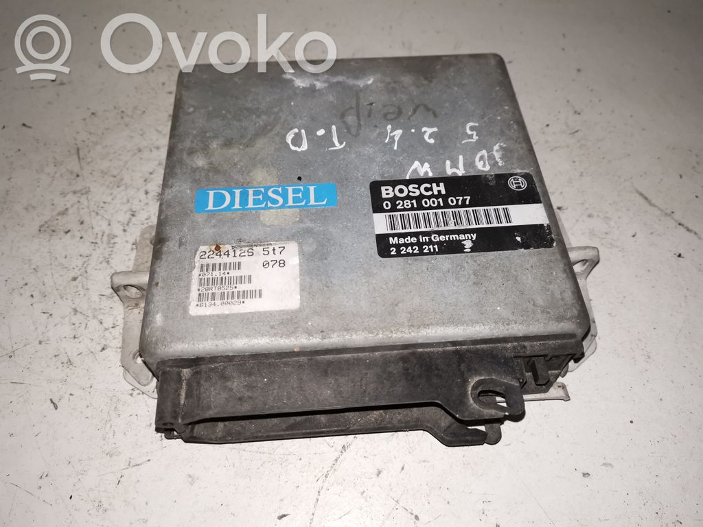 Engine control unit/module   0281001077,2242211