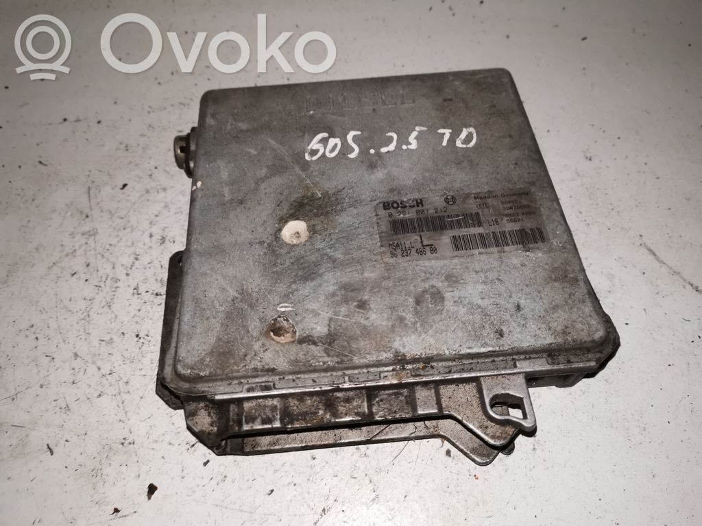 Engine control unit/module   9623748680,0281001212