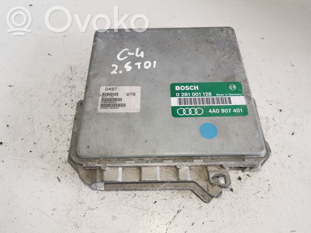 Engine control unit/module   0281001128,4A0907401