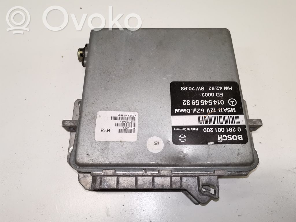 Mercedes-Benz C W202 Sterownik / Moduł ECU 