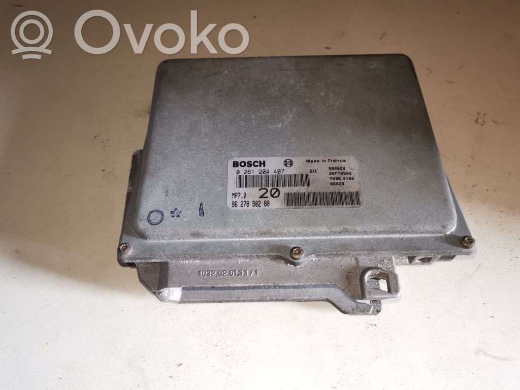 Peugeot 406 Engine control unit/module 