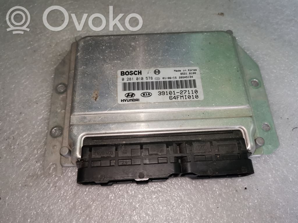 Hyundai Trajet Engine control unit/module 