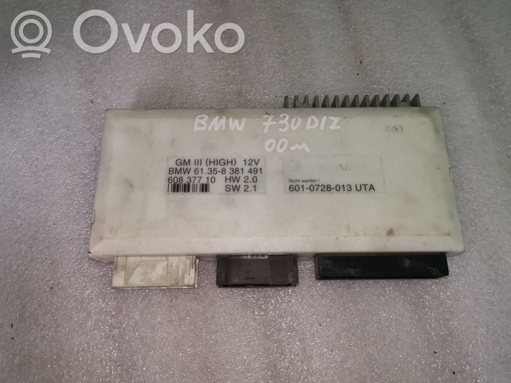 BMW 5 E39 Komforto modulis 