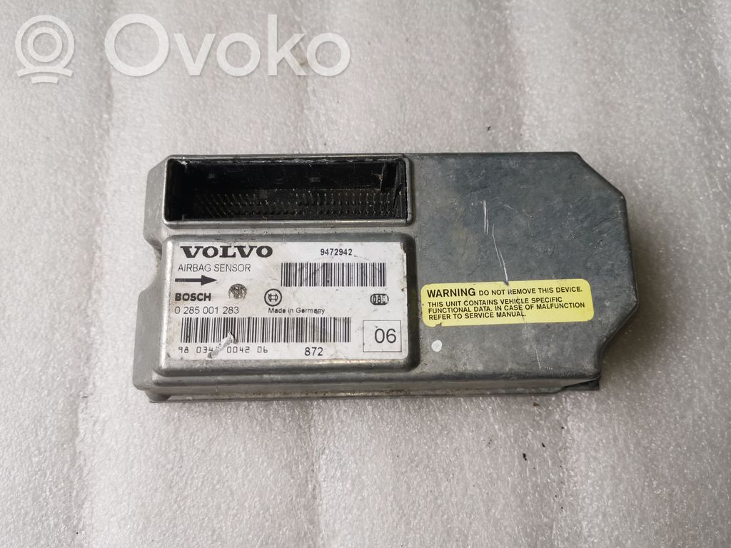 Volvo S80 Airbag control unit/module 