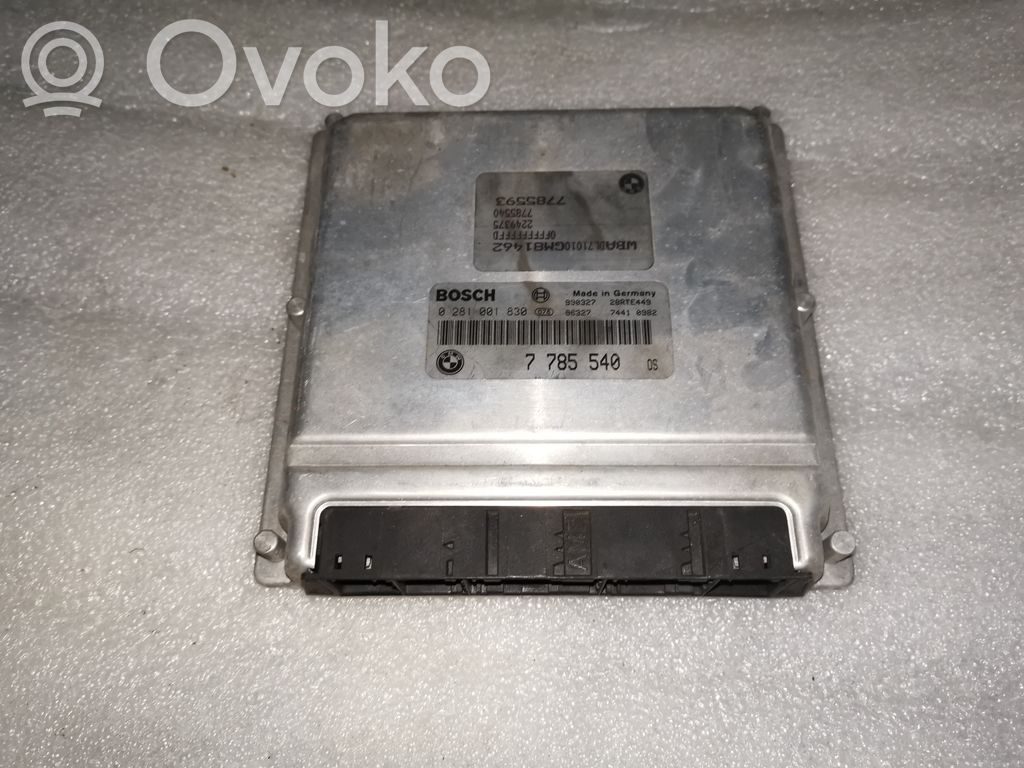 BMW 5 E39 Engine control unit/module 