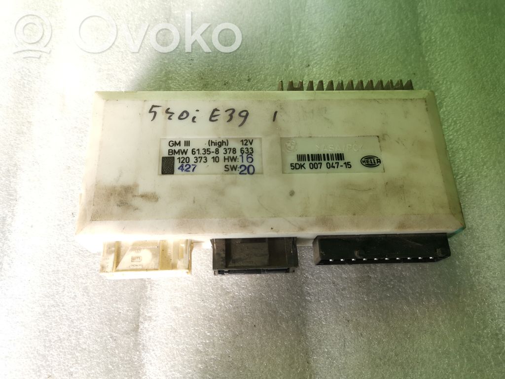 BMW 5 E39 Komforto modulis 