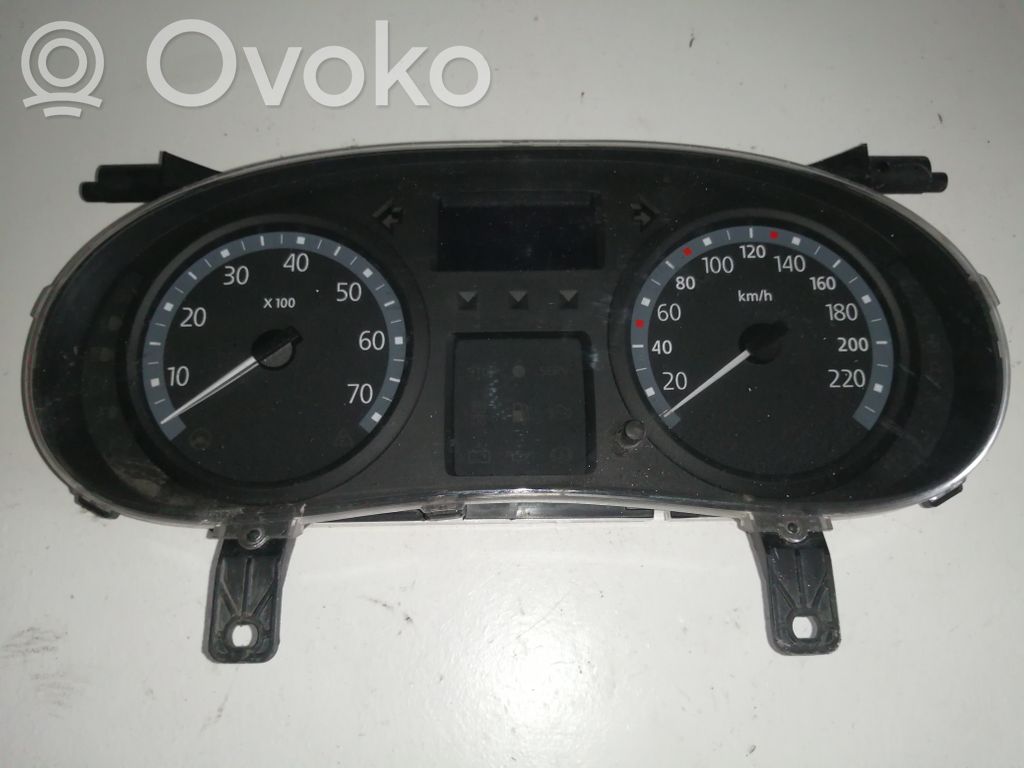 Renault Clio III Speedometer (instrument cluster) 