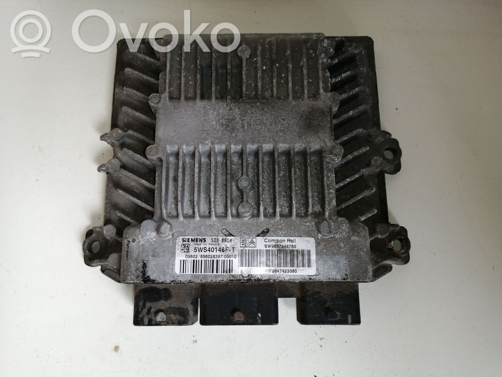 Peugeot 307 Engine control unit/module 