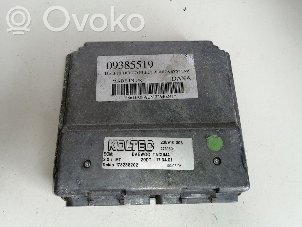 Opel Astra G Fuel injection control unit/module 