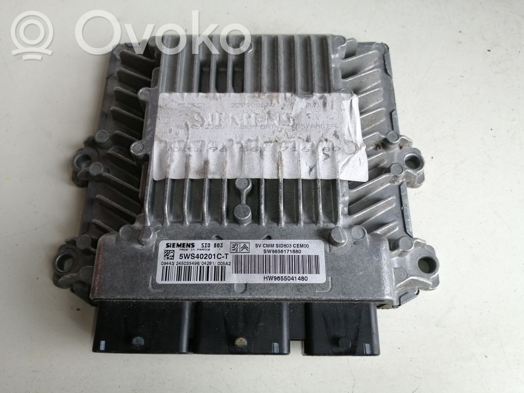Peugeot 307 Engine control unit/module 