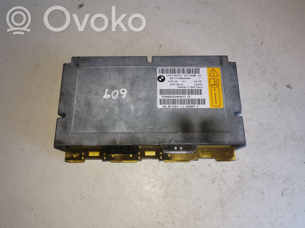 BMW 7 E65 E66 Airbag control unit/module 