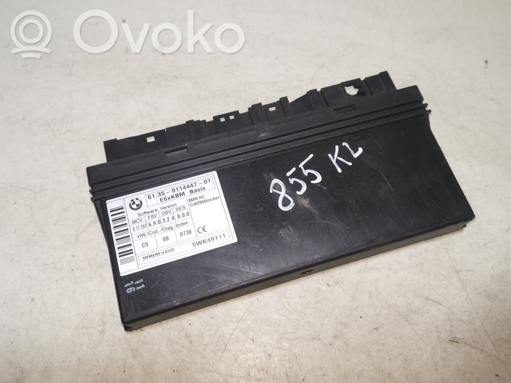 BMW 5 E60 E61 Komforto modulis 