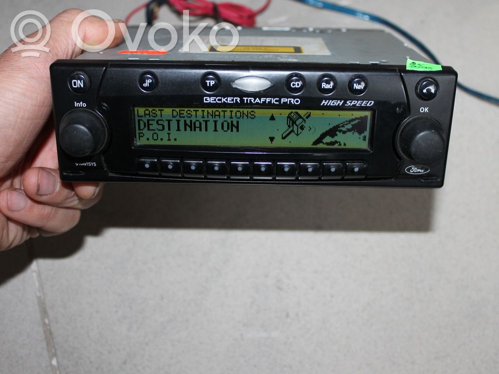Ford Galaxy Unidad delantera de radio/CD/DVD/GPS 