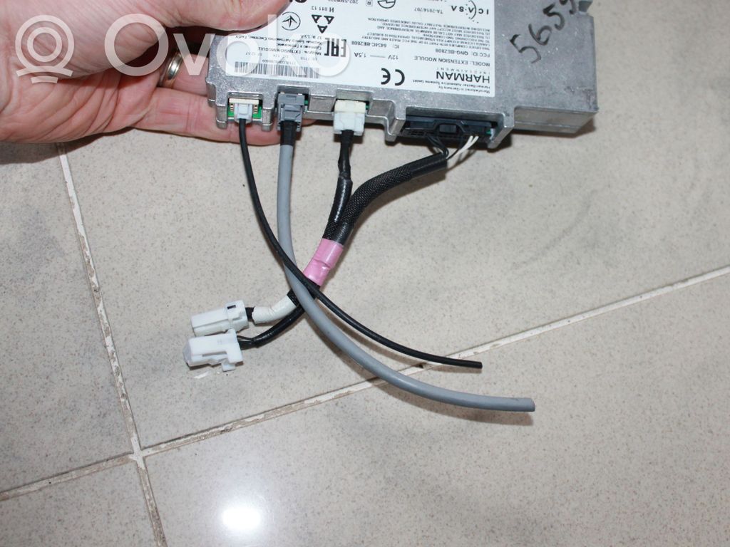 Toyota Auris E180 Wiązka przewodów systemu dźwiękowego 